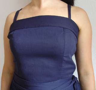 Rinascimento Kleid + Plissee Blau abito dress S 36 NEU  