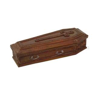   COFFIN JEWELRY TRINKET BOX CASKET DRACULA HALLOWEEN DEATH SANCTUARY