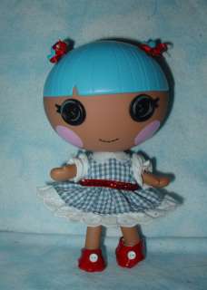 CUTE DOROTHY WIZARD OF OZ DRESS ONLY FOR 7 LALALOOPSY LITTLES DOLLS 