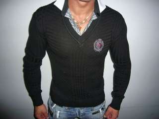   Redbridge Longsleeve V Neck Sweater T Shirt Muskel Hemd Pullover S