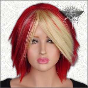 GW414 Red Gothic Cosplay Show Fashion EMO Party Wig New  