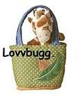 Giraffe in Carrier Bag fits American Girl Doll LOVVBUGG  COOLEST 
