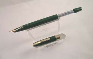 Sheaffer Imperial IV Fountain Pen   Green, Fine NEW NOS  