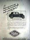 Original 1932 RILEY Plus Ultra MONACO Auto AD   Vinta