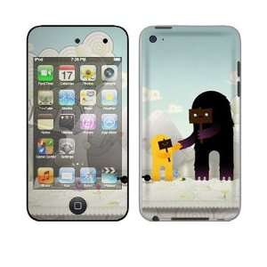 Apple iPod Touch 4th Gen Skin Decal Sticker   Snow Monsters