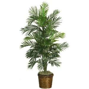 Exclusive By Nearly Natural 56 Inch Areca Palm Silk Tree w/Basket 