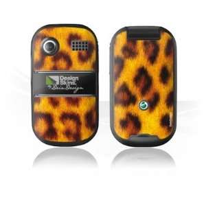  Design Skins for Sony Ericsson Z320i   Leopard Fur Design 