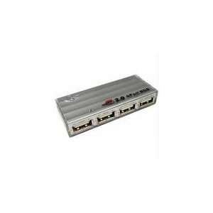 Cables Unlimited 4 Port USB Hub With Power Electronics
