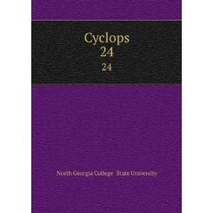  Cyclops. 24 North Georgia College & State University 