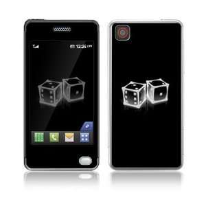  Crystal Dice Design Protective Skin Decal Sticker for LG 