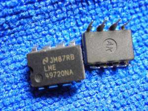   2,LME49720NA LME49720 Dual Audiophile Op Amp ICs CHIP