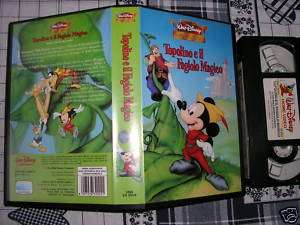 TOPOLINO e il fagiolo magico VHS originale W.Disney  