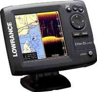 Lowrance Elite 5 DSI Echolot GPS Kartenplotter Kombi  