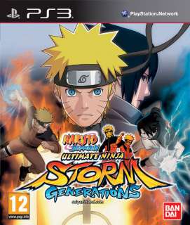 Naruto Shippuden Ultimate Ninja Storm Generations PS3 Game English New 
