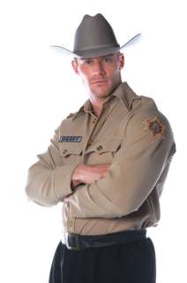 Adult Sheriff Costume Shirt   Police Officer Costumes   15UR29011