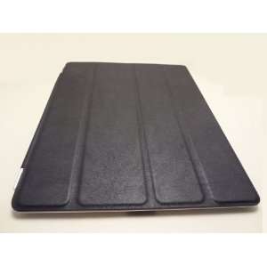  Smart Magnetic Cover for Apple iPad 2 (Black). Leather 