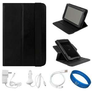 Leather Folio Case Cover with Fold to Stand Feature for  Kindle 