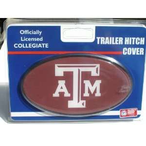    Texas A&M University Plastic Trailer Hitch Cover