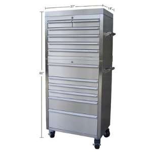  TRINITY 27 Stainless Steel Tool Chest   Combo