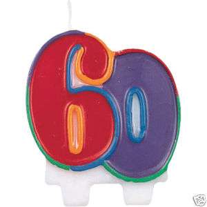 60th Birthday Party Supplies on Aged To Perfection 60th Birthday Candle Party Supplies