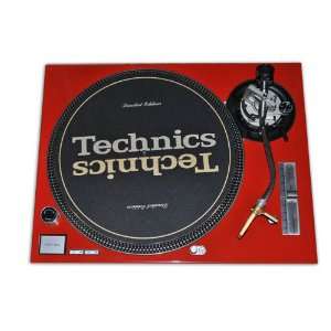  Red Face Plate for Technics SL 1200 / SL 1210 MK5 M3D 