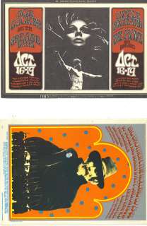 Avalon Ballroom 1960s Handbill Big Brother,Bo Diddley  