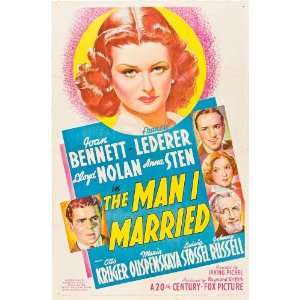   The Man I Married (1940) 27 x 40 Movie Poster Style A