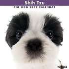 Shih Tzu The Dog 2012 Wall Calendar