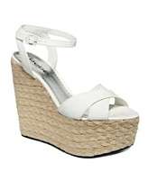Bebe Shoes, Karissa Espadrille Platform Wedge Sandals