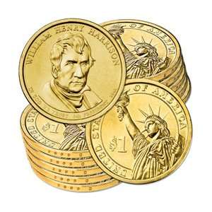 2009 D William Henry Harrison Presidential Dollar Coin (1841), 9th U.S 