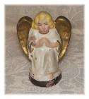 Vintage NATIVITY Kneeling ANGEL Figurine ANTIQUE Figure  