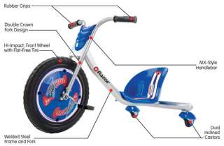 Razor RipRider 360 Caster Tricycle 3 Wheel Drift Trike  
