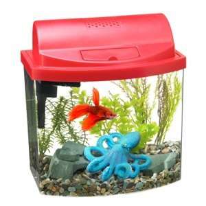  Gal Mini Bow Kit With Filter Red Aquariums (below 30 gal.): Pet