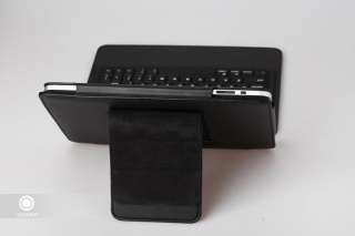 Black GGMM Leather Case+Wireless BT Keyboard for iPad 1  