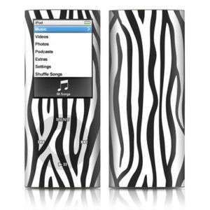 iPod Nano 4th Generation Skins Cover Case Zebra Stripes  