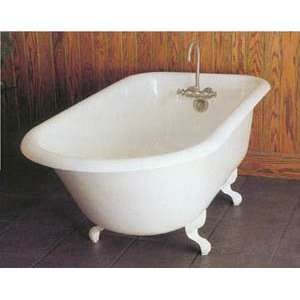  Classic 68 inch Clawfoot Bathtub