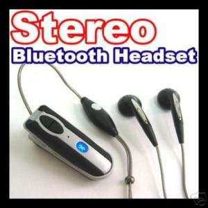 Bluetooth Clip on Stereo A2DP Headset for Mobile Phones  