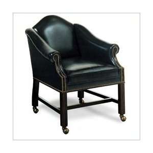 Promenade Poplar Distinction Leather Accent Leather Chair with Casters 
