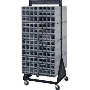  Interlocking Plastic Storage Cabinet Floor Stand   QIC 248 