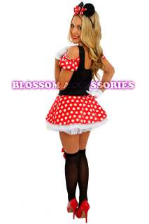   Mini Mickey Mouse Disney Fancy Dress Party Costume & Ears  