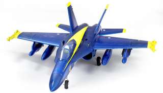 RC Jet Airplane F/A 18 BLUE ANGEL 64MM EDF RTF 2.4GHz  