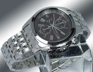 Full Featured Superb Solid Sapphire Executive Chronograph Alarm.