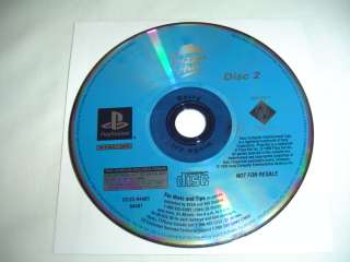   Disc 2 II   Playstation 1 PS1 Demo Sampler game Disc Only SCUS 94481