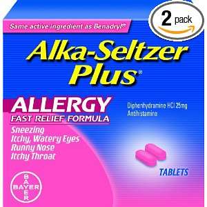  Alka Seltzer Plus Plus Allergy Formula, 24 Count (Pack of 