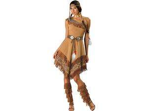    Cherokee Native Indian Maiden Girl Designer Costume Adult 