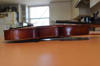 Antique Violin Labeled Copy of Antonius Stradivarius Made in Cecho 