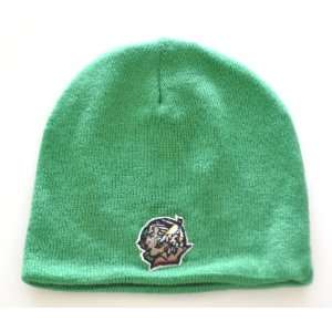 Fighting Sioux Reversible Green and Black Beanie  Sports 
