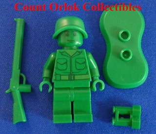 TOY STORY LEGO = Green Army Men G.I./GI MINIFIG 7595  
