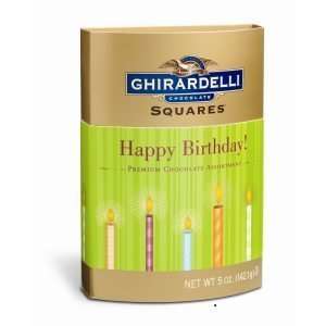 Ghirardelli Chocolate Happy Birthday Gift Box with Assorted Squares 