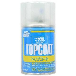 TOPCOAT Gundam Mr. Hobby Top Coat Flat NET 88ml. Spray by Mr. Hobby
